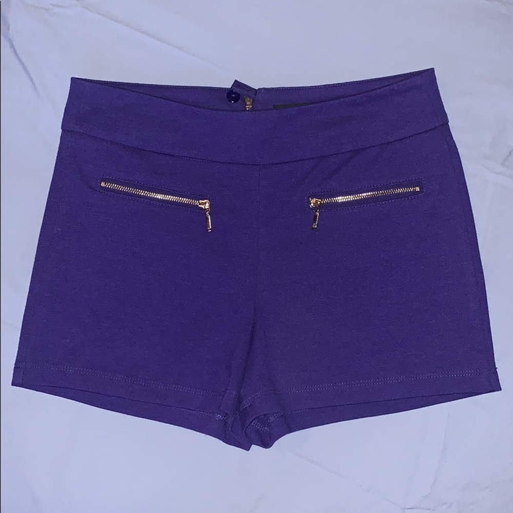 FOREVER 21 zipper shorts